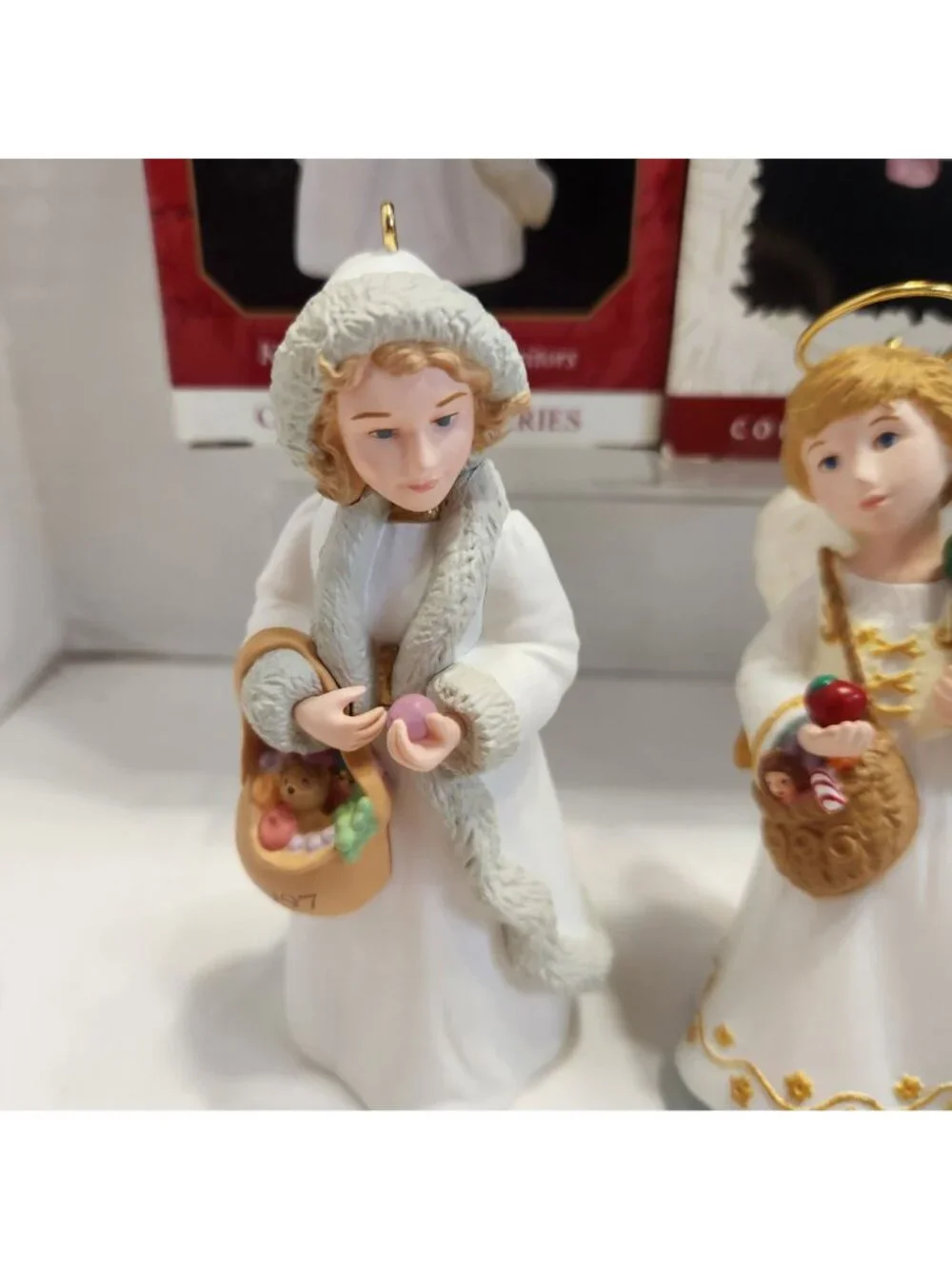 Hallmark Keepsake Ornaments Kolyada & Christkindl Christmas Visitors Lot of 2